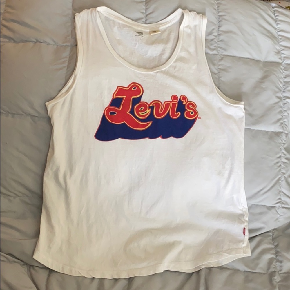 Levi’s 70’s print logo tank top